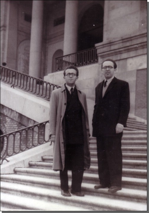 Rafael y su hermano Lus, Madrid, 1948