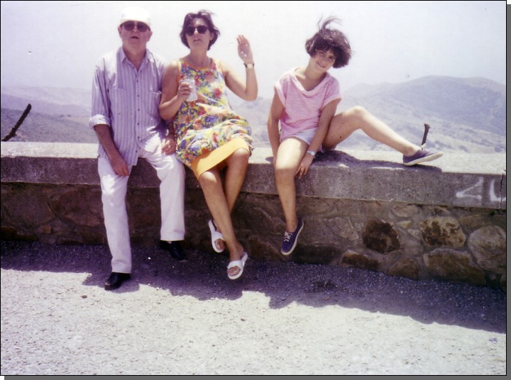 Rafael, Pilar Cspedes y Yaiza, 1991